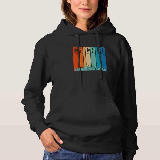 Sudadera Chicago Skyline Cityscape City Metropole (Anverso)