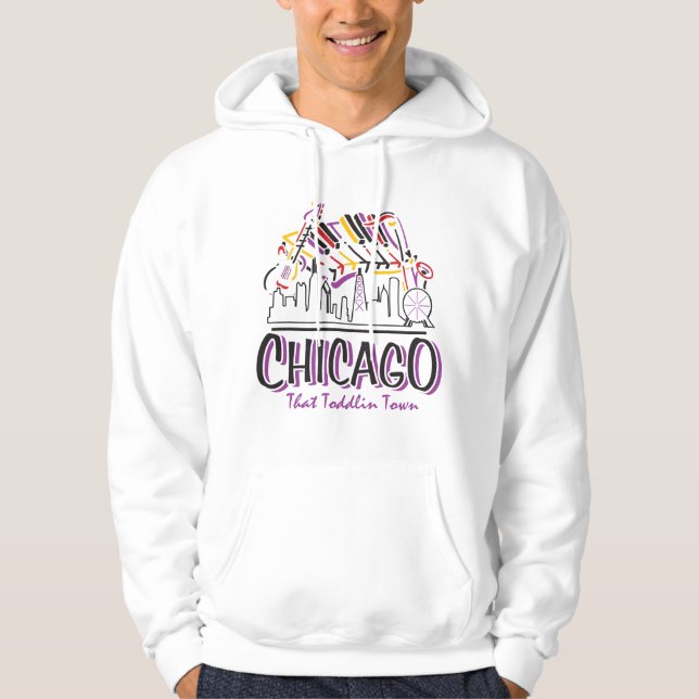 SUDADERA CHICAGO-TODDLIN-TOWN (Anverso)
