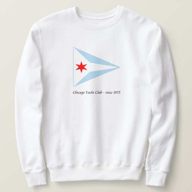 Sudadera Chicago Yacht Club, desde 1875 (Anverso del diseño)