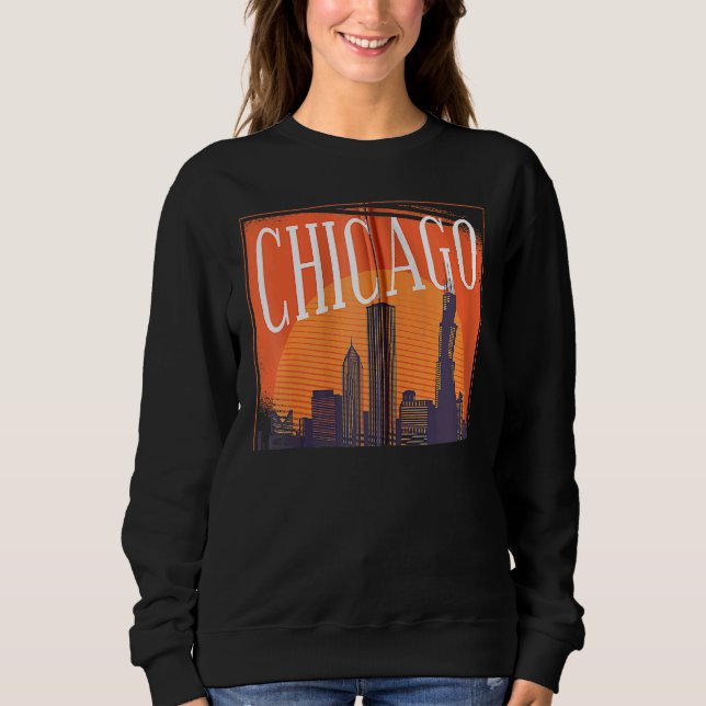 Sudadera Chicago Zip (Anverso)