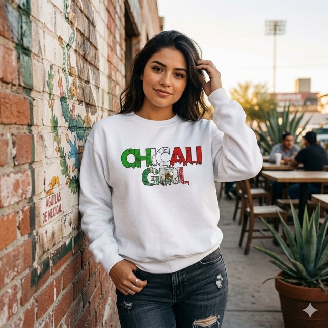 Sudadera Chicali Mexicali Girl (Chicali Mexicali Girl sweatshirt)