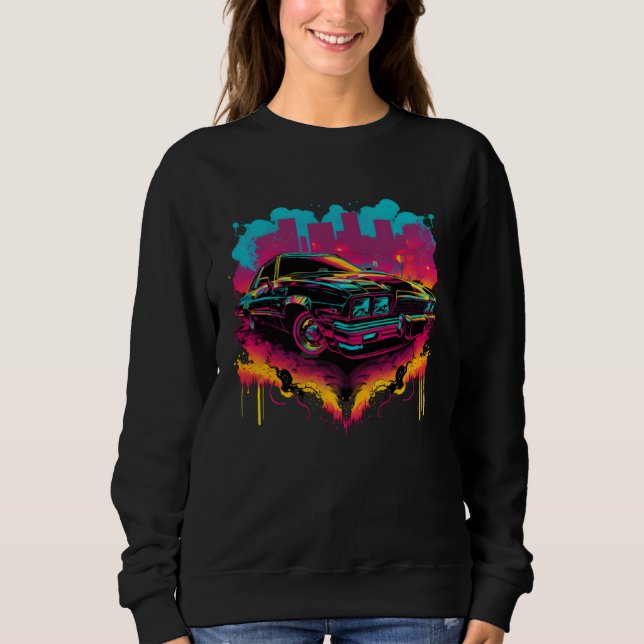 Sudadera Chicano Soul Lowrider Oldies Car Clothing Low Slow (Anverso)