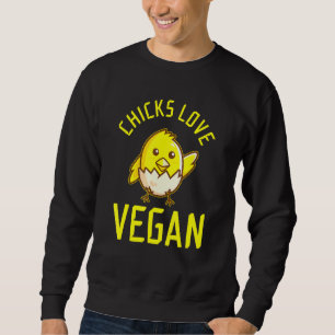 Sudadera Chicas Aman Vegan