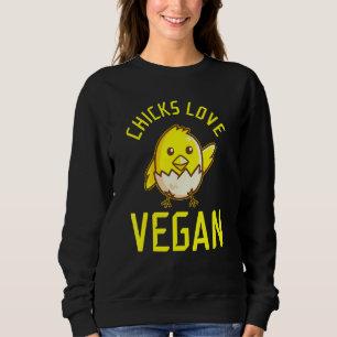 Sudadera Chicas Aman Vegan