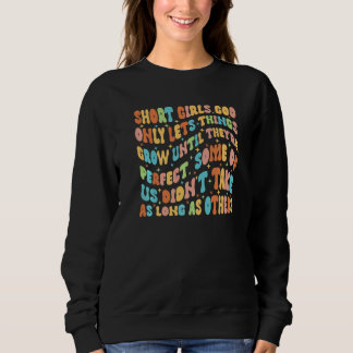 Sudadera Chicas Bajas Dios Solo Deja que las Cosas Crezcan 
