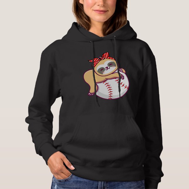 Sudadera Chicas Béisbol Cute Slots Abgging Ball (Anverso)