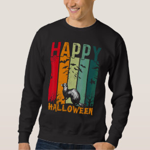 Sudadera Chicas Comensales Weasel Retro Halloween Cena P