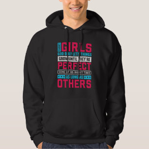 Sudadera Chicas cortos, Dios sólo deja que las cosas crezca
