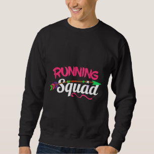 Sudadera Chicas cruzan el país Corriendo el Regalo por Moti