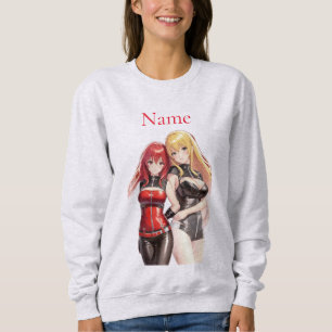 Sudadera Chicas Cuadros Anime Thunder_Cove