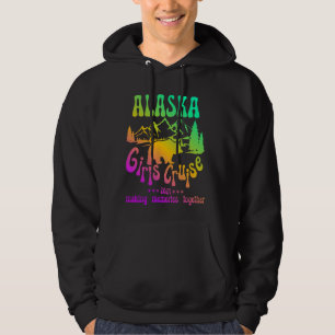 Sudadera Chicas de Alaska Cruise 2024 Grupo y amigos coinci