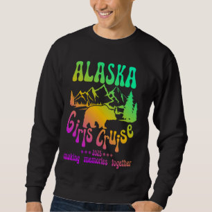 Sudadera Chicas de Alaska Cruise 2025 Grupo y amigos coinci