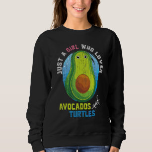 Sudadera Chicas de animales en el océano Aguacate Mascota t