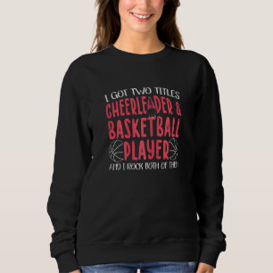 Sudadera Chicas de Baloncesto animan a las mujeres
