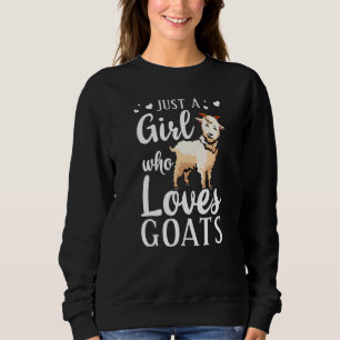 Sudadera Chicas de cabra Mujeres Niños Guay Cabra Farm Ladi