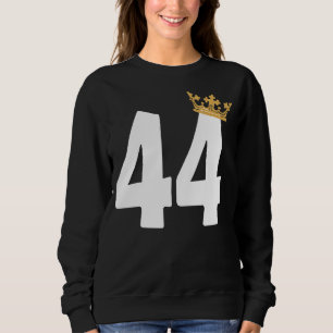 Sudadera Chicas de cumpleaños 44º Fiesta Corona de cumpleañ