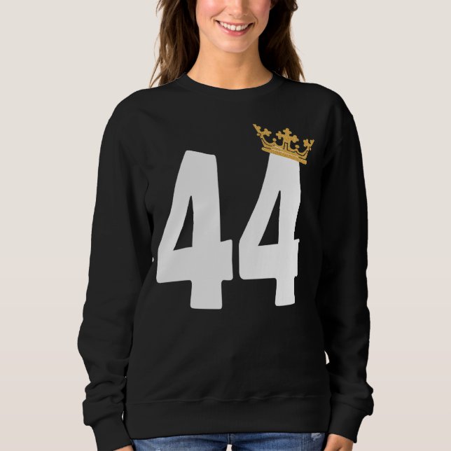 Sudadera Chicas de cumpleaños 44º Fiesta Corona de cumpleañ (Anverso)