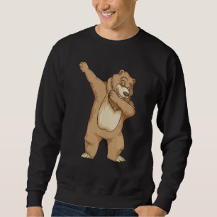 Sudadera Chicas de Dabbing Bear Cute Teddy Dance Boys
