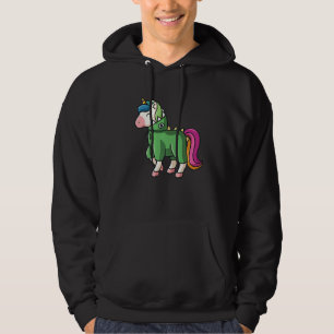 Sudadera Chicas de disfraces de dinosaurio lindo unicornio