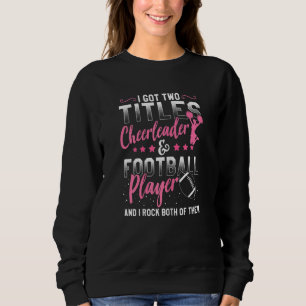 Sudadera Chicas de fútbol animan a gráficas animadoras
