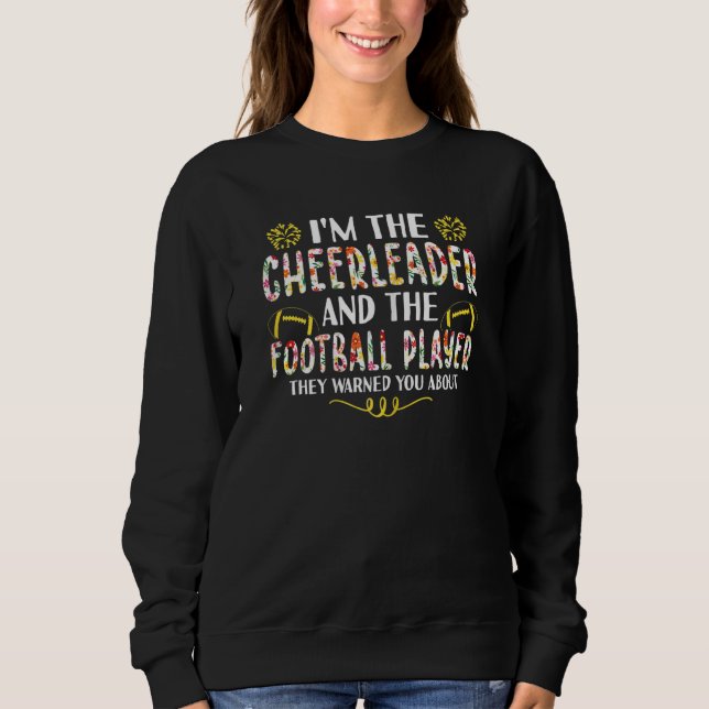 Sudadera Chicas de fútbol animan a gráfico 1 (Anverso)