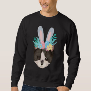 Sudadera Chicas de gatos conejitos de Pascua de Navidad