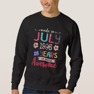 Sudadera Chicas de julio 1996 26º cumpleaños 26 años de eda