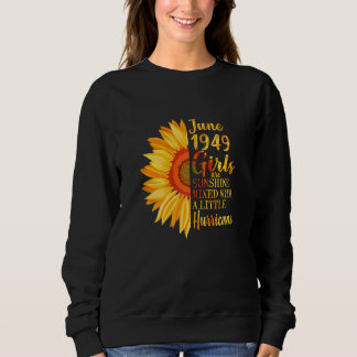 Sudadera Chicas de junio de 1949 73º cumpleaños 73 años Ol