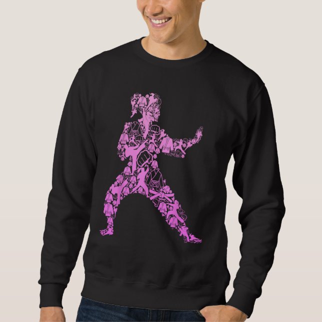 Sudadera Chicas de Karate (Anverso)