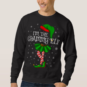 Sudadera Chicas de la familia I'm The Grammy Elf Chr
