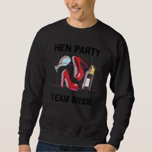 Sudadera Chicas de la fiesta de la novia Zapatos altos para