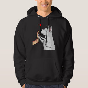 Sudadera Chicas De Mamá Perro Con Amor De Los Maridos Blanc
