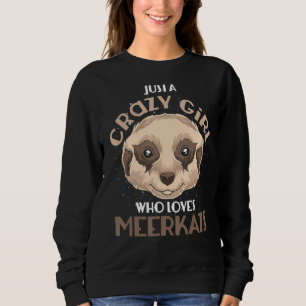 Sudadera Chicas de Meerkat, animales zoológicos, Safari Mee