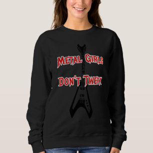 Sudadera Chicas de metal no twerkean