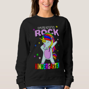 Sudadera Chicas De Rock Kindergarten Dabbing Unicorn De Vue