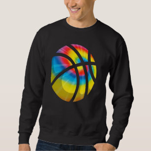 Sudadera Chicas de Tie Dye Basketball Cute Trippy Hippy Boy