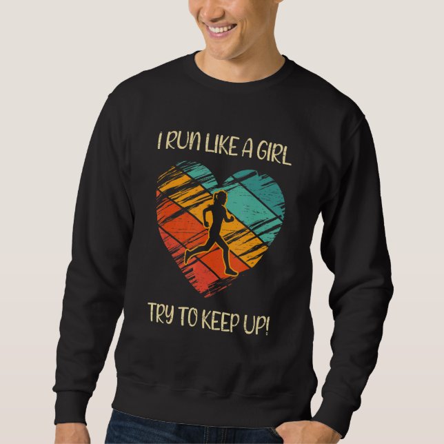 Sudadera Chicas de todo el país corriendo Cardio deportivo  (Anverso)