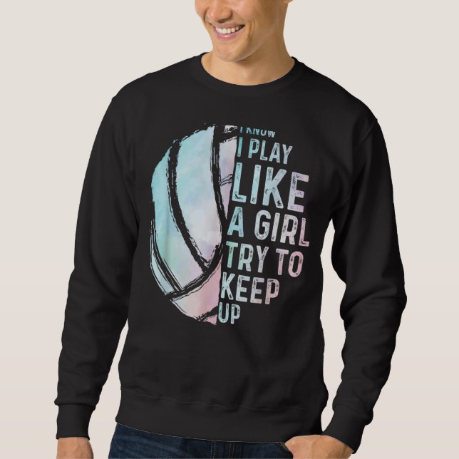 Sudadera Chicas de voleibol jóvenes deportes (Anverso)