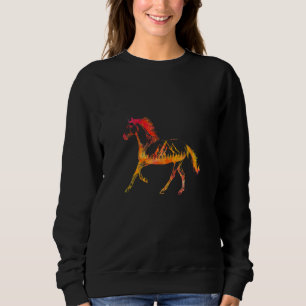 Sudadera Chicas del caballo de Montana Vintage