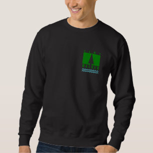 Sudadera Chicas del Campamento de Camping Life Camp Walden