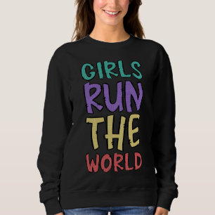 Sudadera Chicas Dirigen A La Feminista Mundial