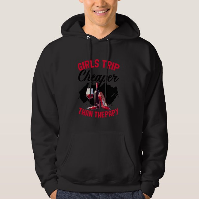 Sudadera Chicas Divertidas Viaje de Despedida de Soltera Fi (Anverso)