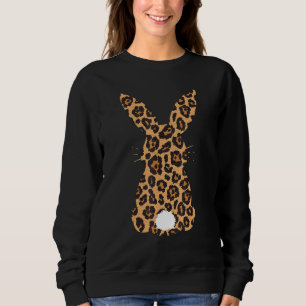 Sudadera Chicas dominicales de Easter Leopard Bunny Rabbit