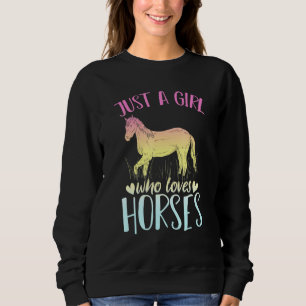 Sudadera Chicas ecuestres hobby hobby montando caballo