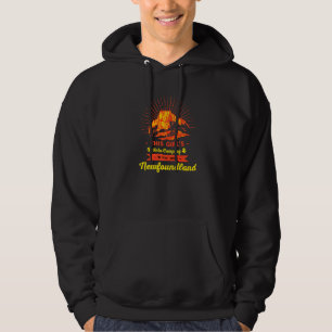 Sudadera Chicas En El Campamento Con Su Perro Terranova New