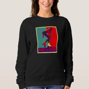 Sudadera Chicas en patinaje sobre patines derby Skater 70 R