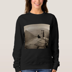 Sudadera Chicas Flapper Amanecer Pirámide de Keops, Egipto 