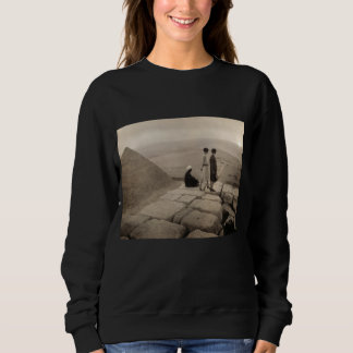 Sudadera Chicas Flapper Amanecer Pirámide de Keops, Egipto