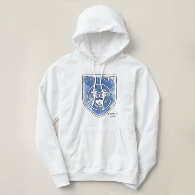 Sudadera Chicas Gilmore | Insignia acuarela de la Academia  (Diseño del anverso)