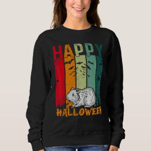 Sudadera Chicas Hamster Niños Estilo Retro Cena de Hallowee